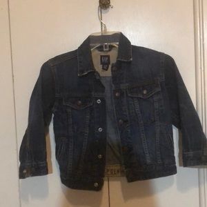 GAP KIDS denim jacket size xs (4-5)